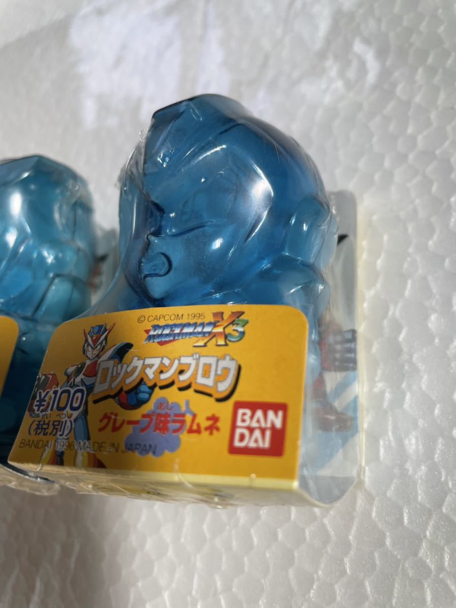 ロックマンX 食玩 ラムネ ロックマンブロウ バンダイ ロックマン 