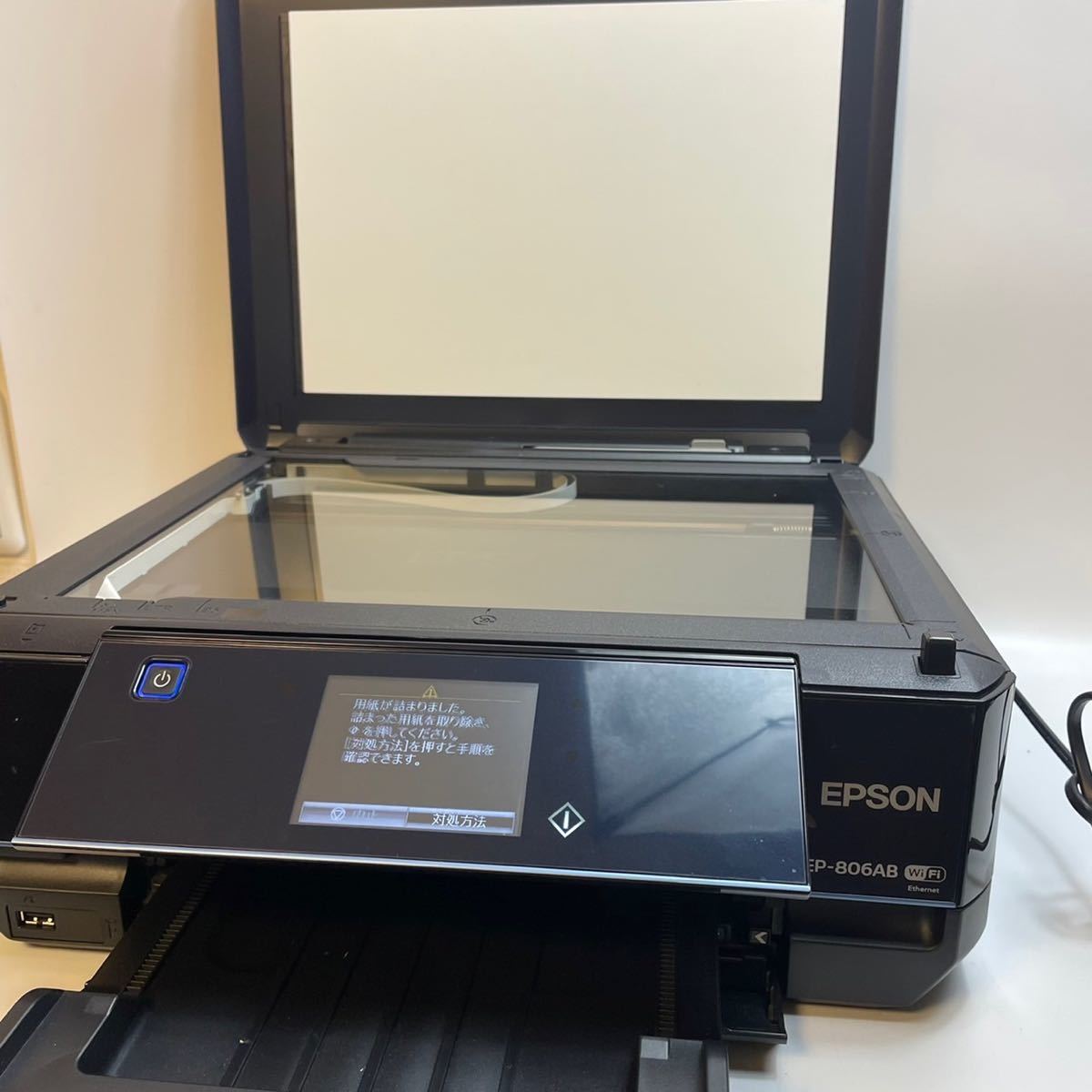 LL742】【ジャンク・中古品】EPSON EP-806AB Wi-Fiモデル