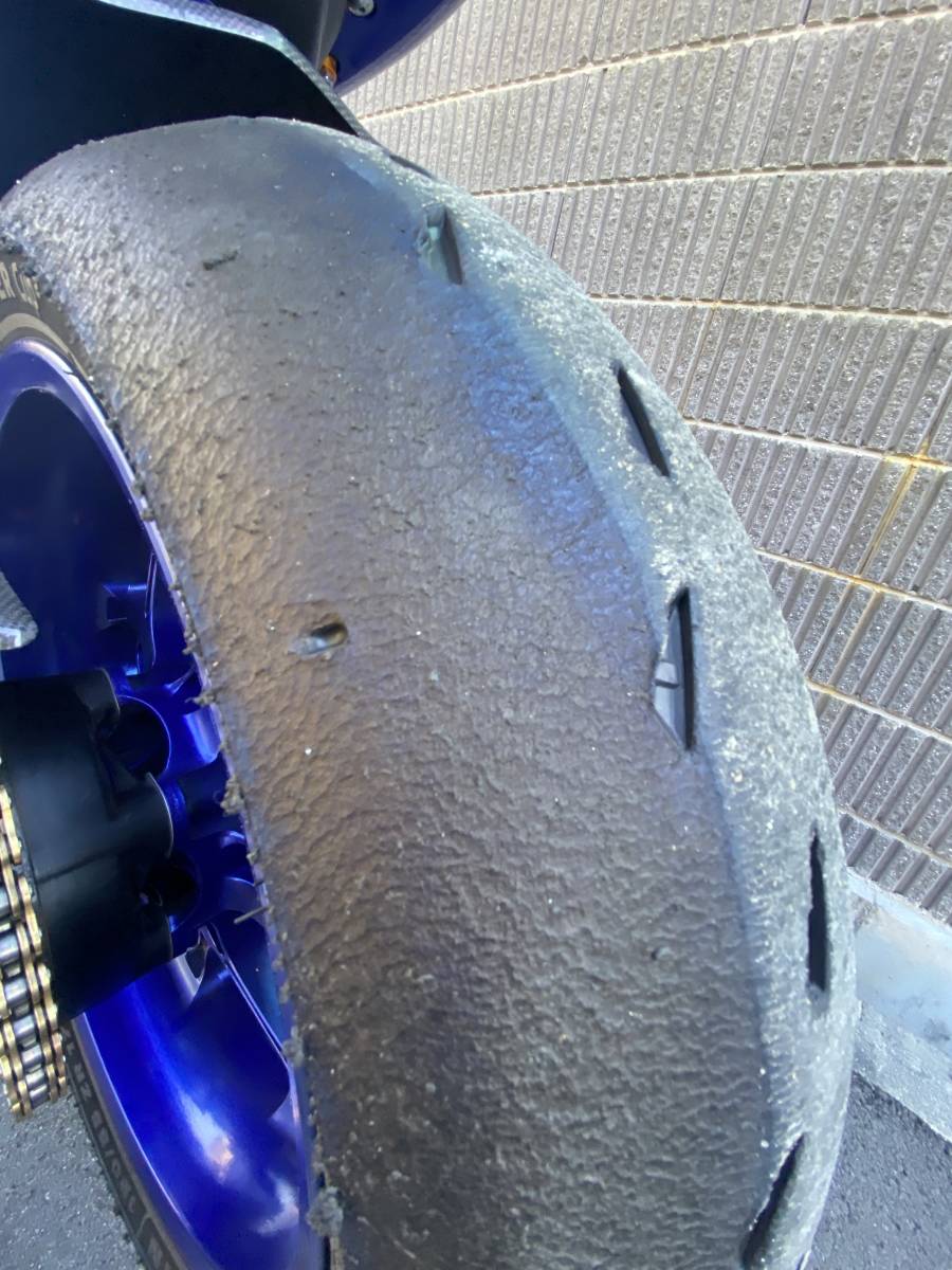 ミシュランパワーカップ2 190-55-17、120-70-17 中古前後セット YZF R1