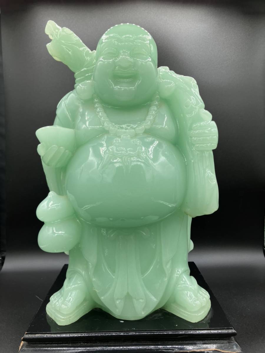 七福神 布袋さん 置物 ヒスイ 翡翠(和風)｜売買されたオークション情報