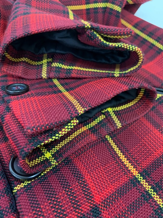 トミーヒルフィガー チェック柄 ロングコート 美品】TOMMY HILFIGER COLLECTION トミー ヒルフィガー コレクション