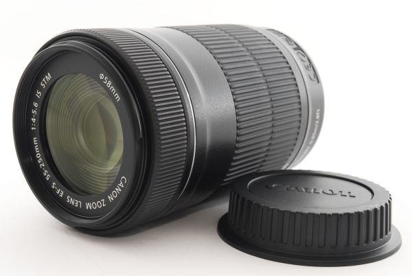  #8737★極上美品★ Canon キヤノン EF-S 55-250mm F4-5.6 IS STM