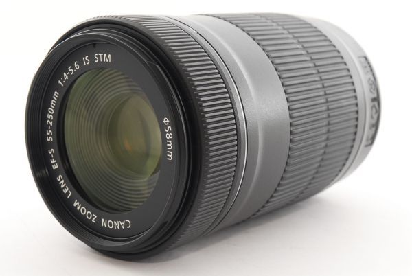  #8737★極上美品★ Canon キヤノン EF-S 55-250mm F4-5.6 IS STM