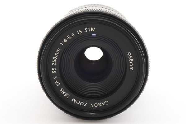  #8737★極上美品★ Canon キヤノン EF-S 55-250mm F4-5.6 IS STM