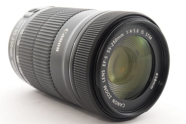  #8737★極上美品★ Canon キヤノン EF-S 55-250mm F4-5.6 IS STM