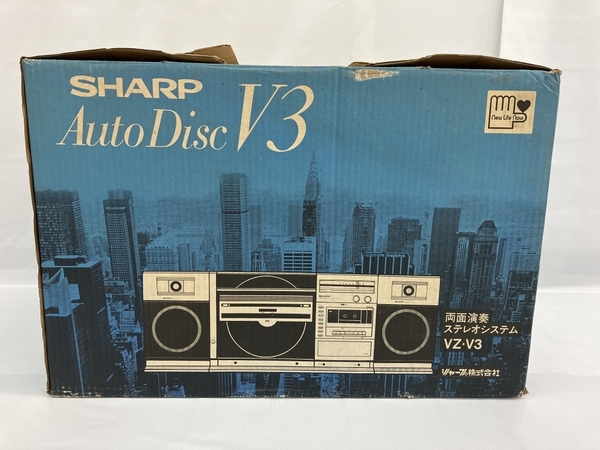 SHARP VZ-V3 Auto - Disc モジュラーステレオ レコードプレーヤ付き