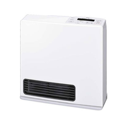 リンナイ/Rinnai Standard ガスファンヒーター ホワイト 木造11畳