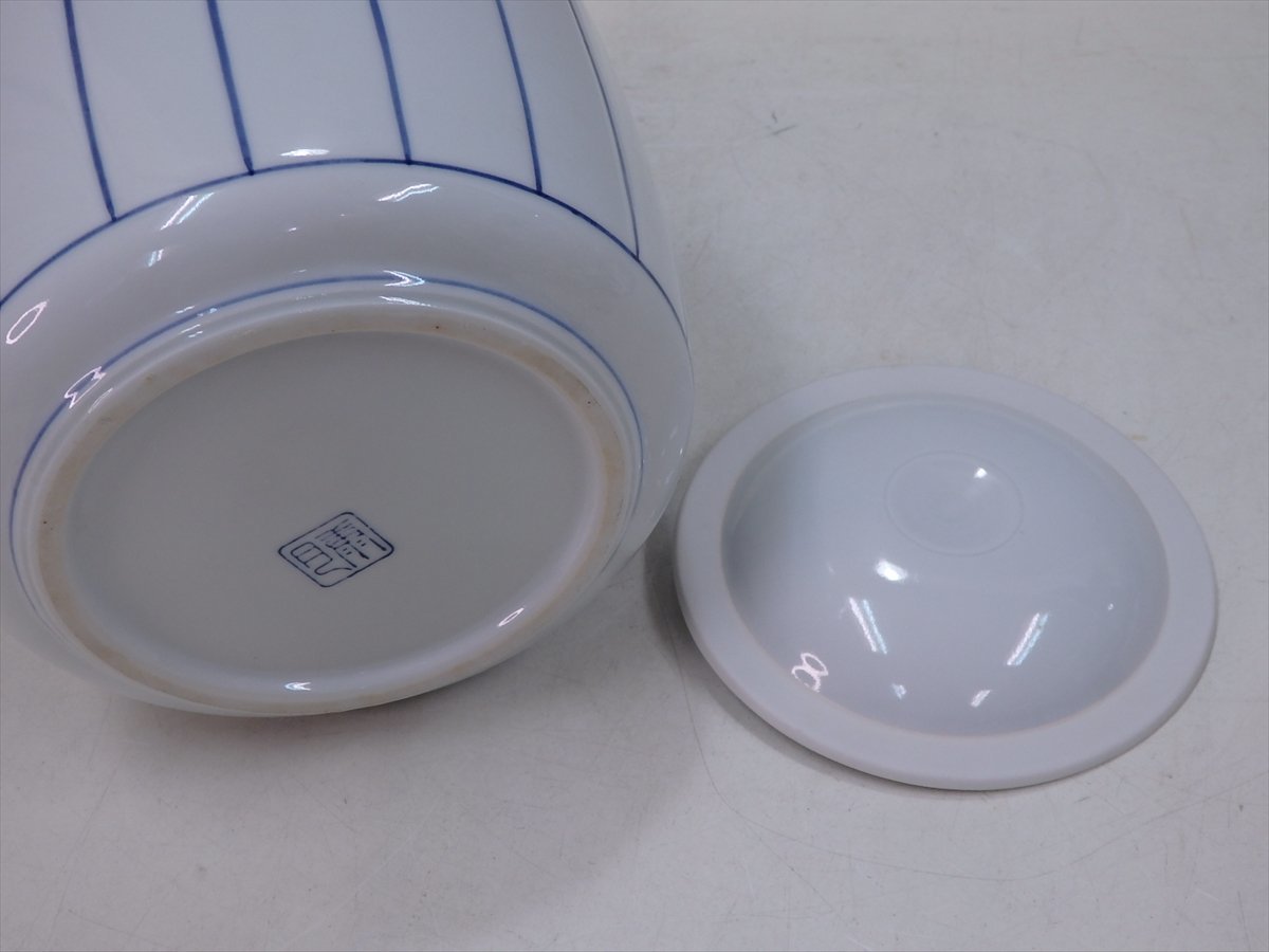 ○状態良好！京焼 康月造【桶側皆具4点揃 共箱】水指・蓋置・杓立・建