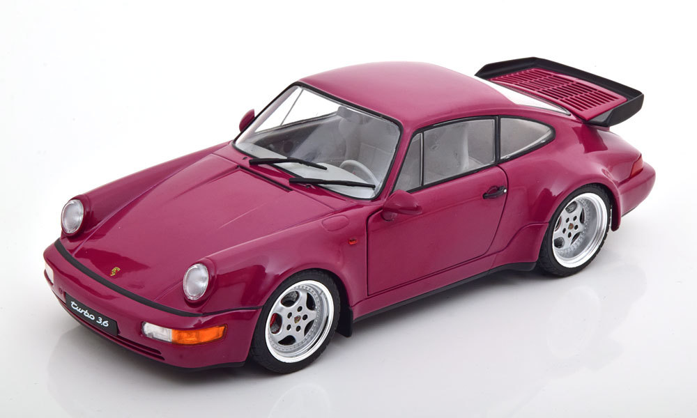 100%新品，送料無料 Newソリド1/18 ポルシェ911 964 ターボ 1991ルビーストーンレッド(ソリド)｜売買されたオークション情報、yahooの商品情報をアーカイブ公開 - オークファン ソリド