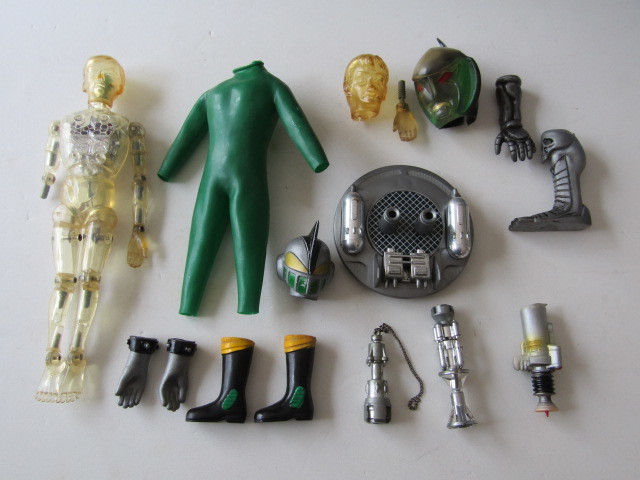 昭和レトロ 旧タカラ 少年サイボーグ/変身サイボーグ パーツ ジャンク  