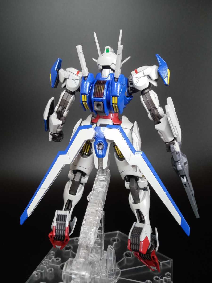 ガンプラ 塗装済 完成品 HG 1/144 ガンダムエアリアル ご覧いただき