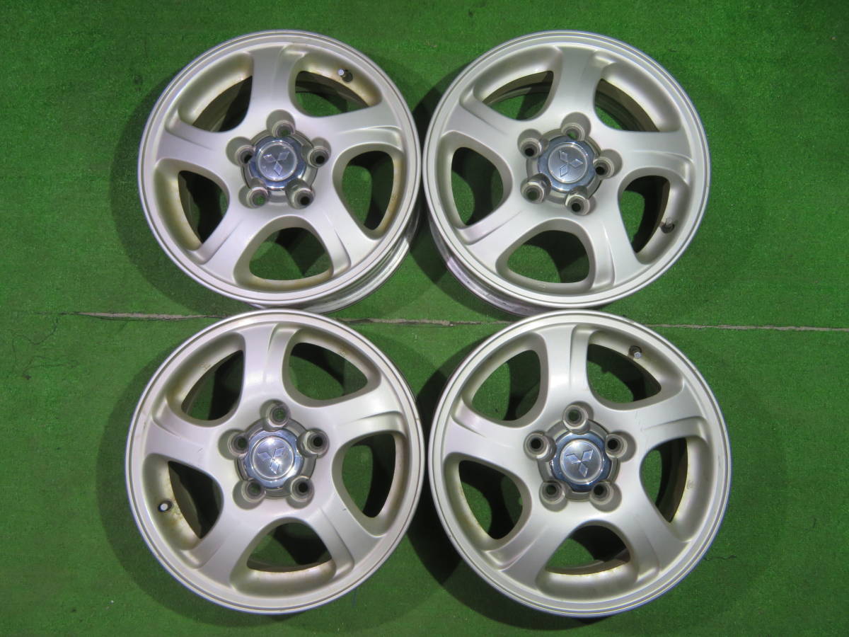 三菱 ミツビシ パジェロミニ 純正 ENKEI製 15インチ 5.5J +46 PCD114.3 5H