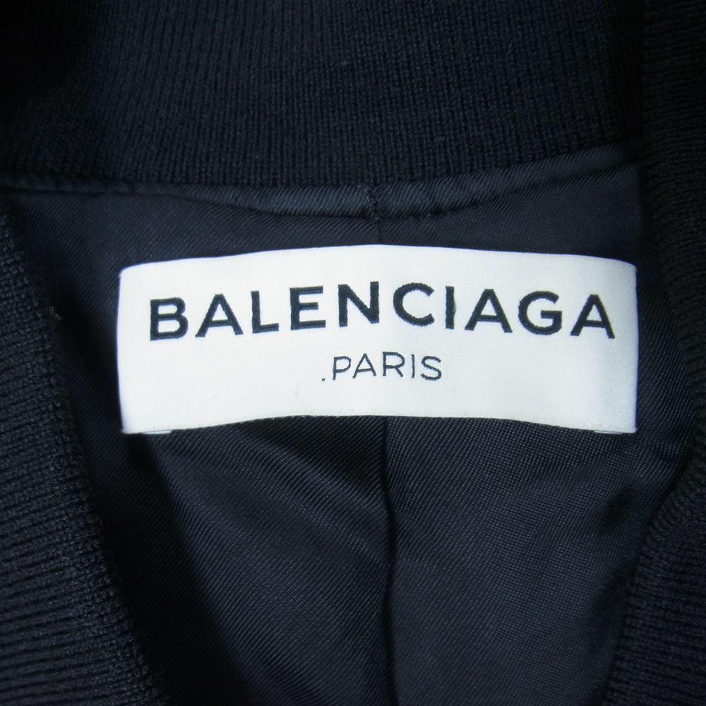 BALENCIAGA バレンシアガ 16AW 436027 TSD06 中綿 フライトジャケット