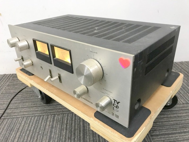 整備済! 美品 Pioneer パイオニア SA-7600 プリメインアンプ PIONEER SA-7600 プリメインアンプ パイオニア S0914