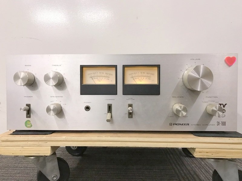 Pioneer「SA-7600」'70年代ヴィンテージ・プリメインアンプ 整備済! 美品 Pioneer パイオニア SA-7600 プリメインアンプ Pioneer