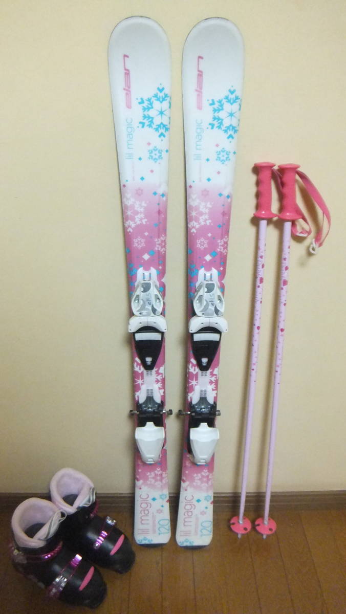 お買い得，最新作 / 女の子用セット エラン 120cm ワンタッチレールビン ブーツ 21cm ストック付 WAX済(板、ブーツセット)｜売買されたオークション情報、yahooの商品情報をアーカイブ公開 - オークファン 板、ブーツセット