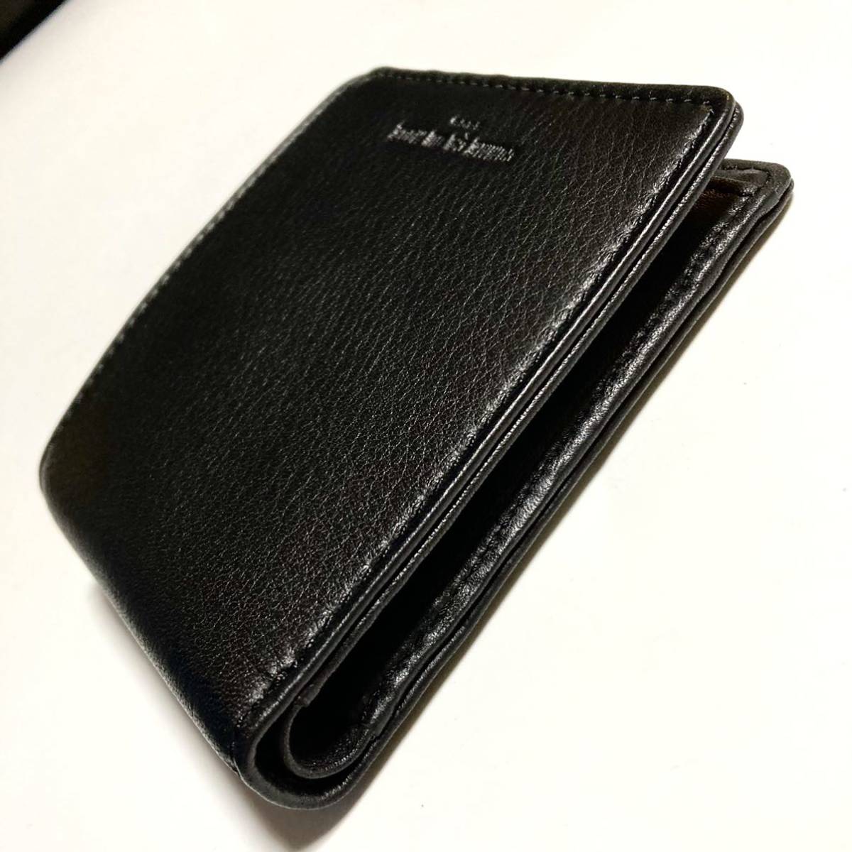 未使用 COMME CA DU MODE二つ折り財布 コムサデモード 財布 牛革 