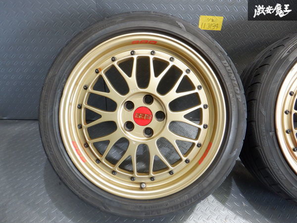 ○BBS LM090 LM 17インチ 7.5J +48 PCD100 5H 5穴 ハブ径約56mm 
