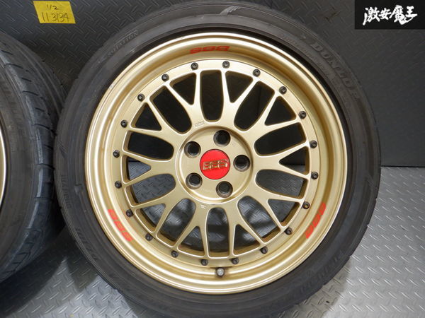 ○BBS LM090 LM 17インチ 7.5J +48 PCD100 5H 5穴 ハブ径約56mm 