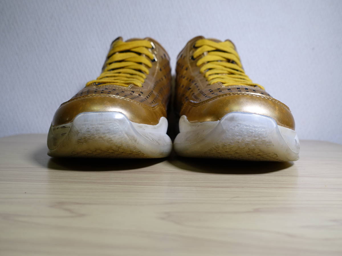 ◇ NIKE ナイキ KOBE X MID EXT コービー 10 ミッド METALLIC GOLD 
