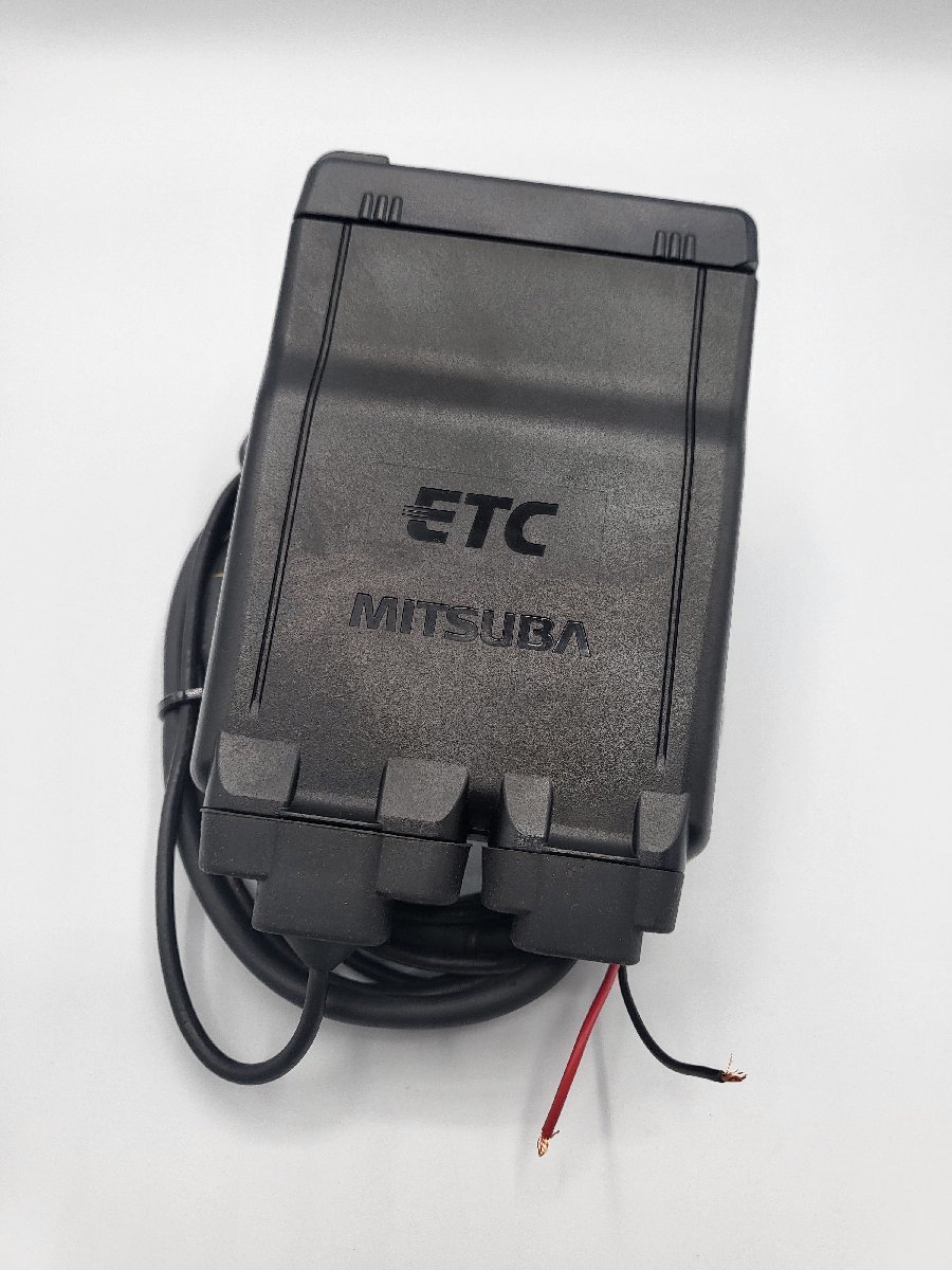 ①ミツバ バイク 二輪用ETC車載器 MSC-BE51 アンテナ分離型 作動確認済み
