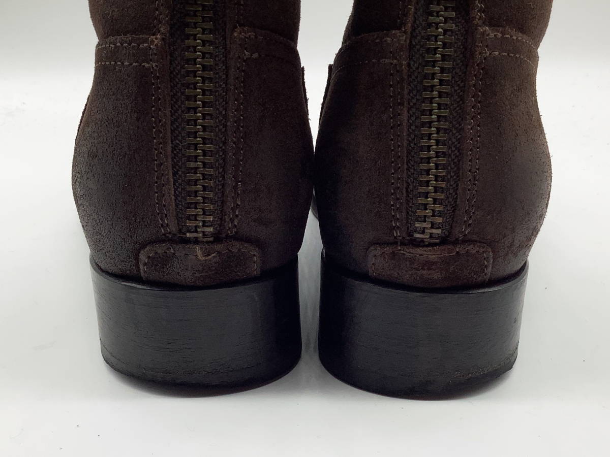 BUTTERO ブッテロ バックジップブーツ ブラウン イタリア製 B1109 BUTTERO ブッテロ バックジップブーツ ブラウン イタリア製 B1109