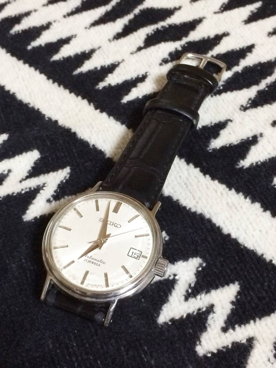 セイコー メカニカル SARB031 ホワイト 6R15-00V0 SEIKO 白 自動巻き
