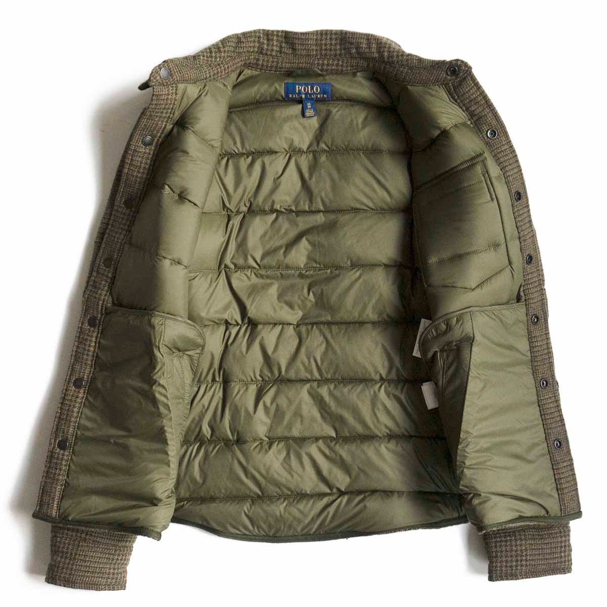 極美品】POLO RALPH LAUREN 【ツイード シャツダウンジャケット】XS 