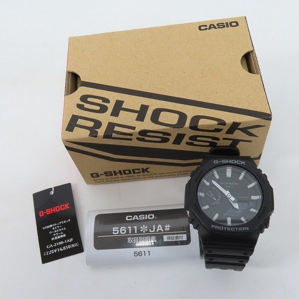 GA-2100-1AJF G-SHOCK カシオ G-SHOCK（Gショック）カーボンコアガード