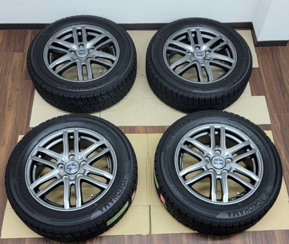 中古 アルミホイール Weds SG-E 16×6.5J 5穴 114.3 +53 スタッドレス 