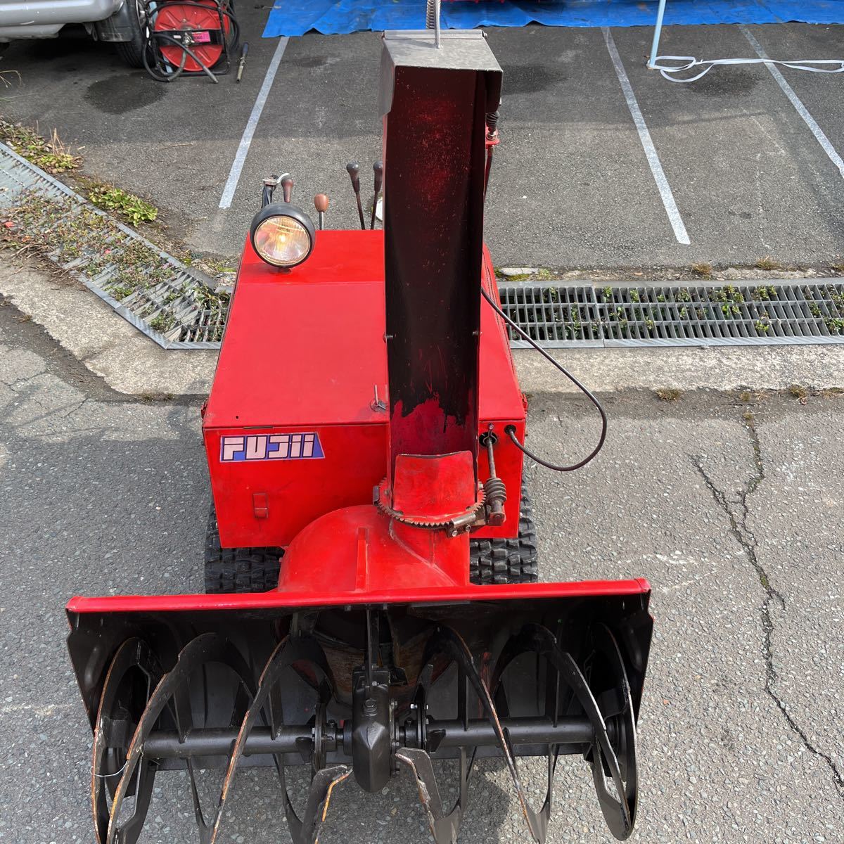 ディーゼル 除雪機 フジイ Yahoo!オークション フジイ除雪機 90D-2 