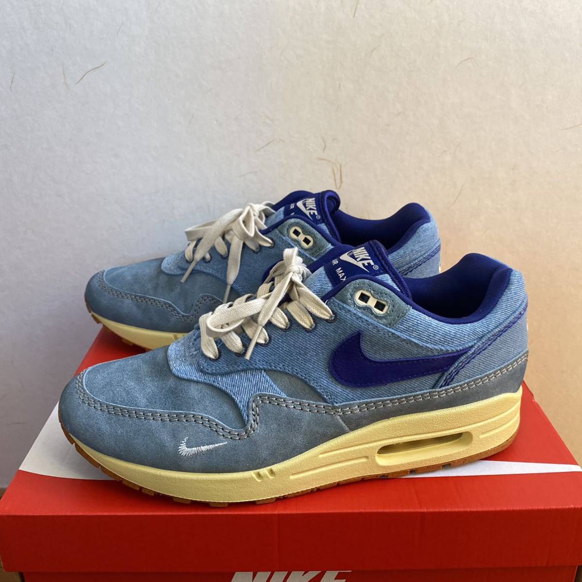 NIKE AIR MAX 1 PRM dirty denim premium US10 28cm ナイキ エア 