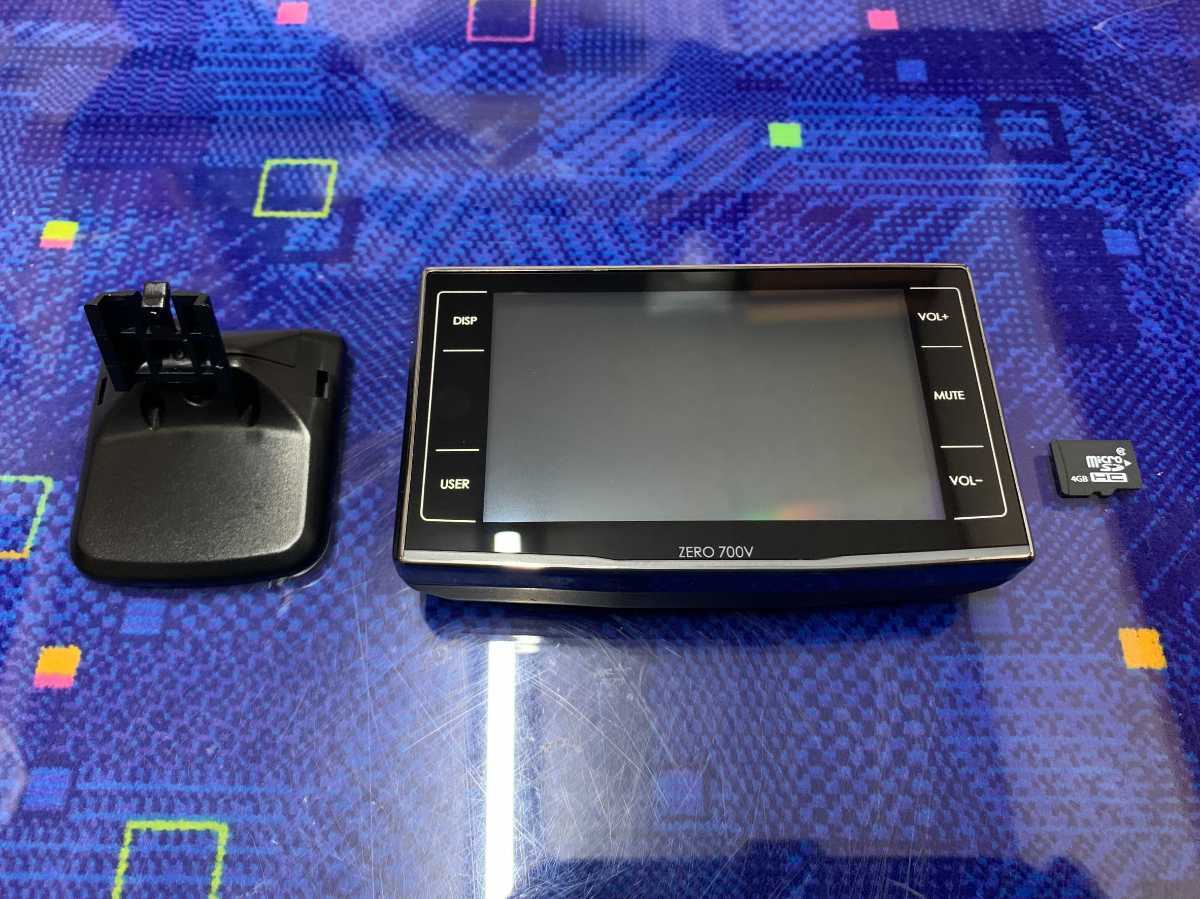 コムテック GPSレーダー探知機 ZERO700V タッチパネル！送料無料
