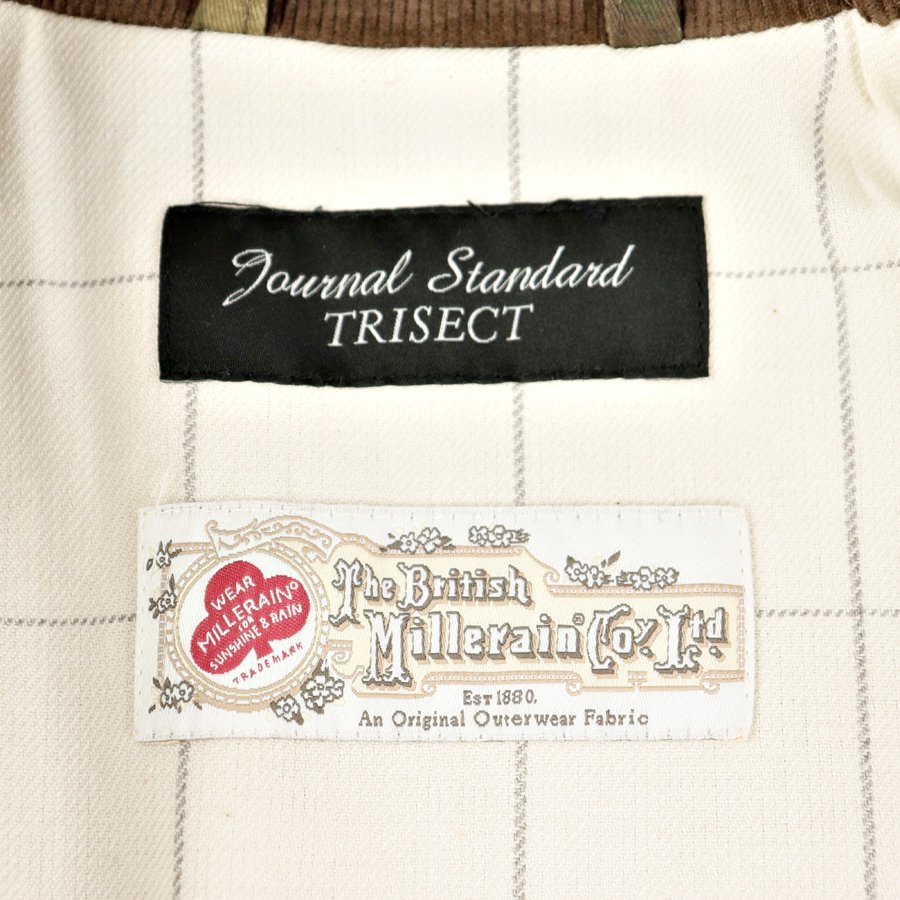 journal standard オイルドジャケットmillerain ベルト｜ファッション