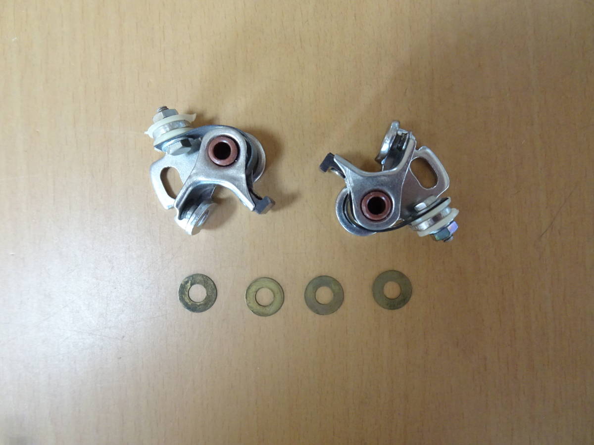 新品 ヤマハ RD250 RD350 コンタクトポイント 左右セット 新品 ヤマハ RD250 RD350 コンタクトポイント 左右セット