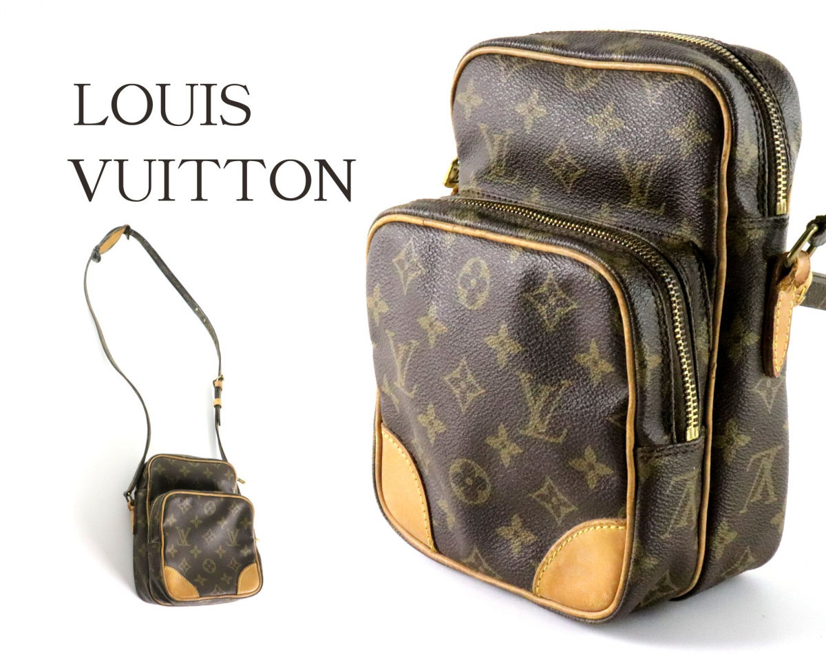  LOUIS VUITTON ルイヴィトン ショルダーバッグ 鞄 革 モノグラム ブラウン ブランドバッグ おしゃれ ファッション 小物 高級 040FCNG72(ショルダーバッグ)｜売買されたオークション情報、yahooの商 かばん、バッグ