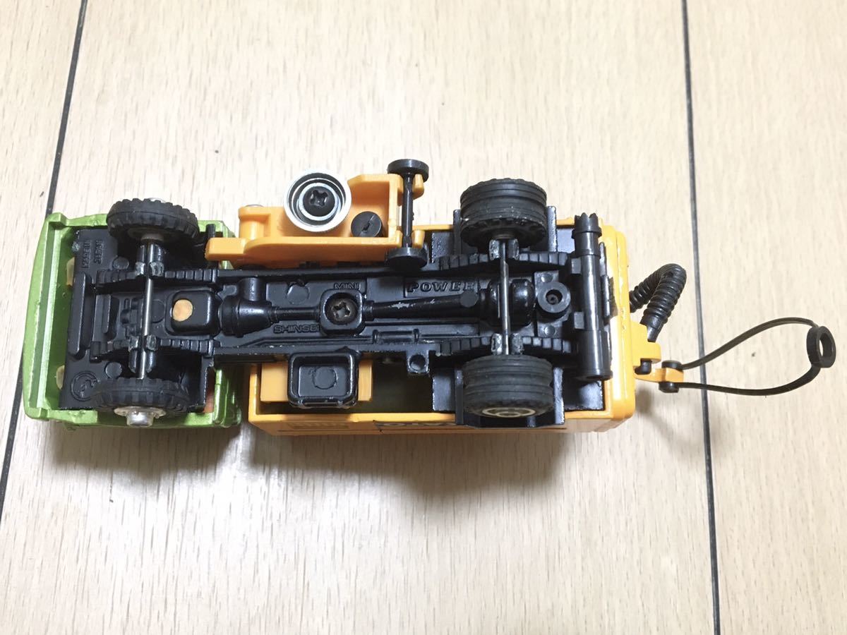 シンセイ ミニパワー KATO 真空吸込式 路面清掃車 高純度ダイカスト