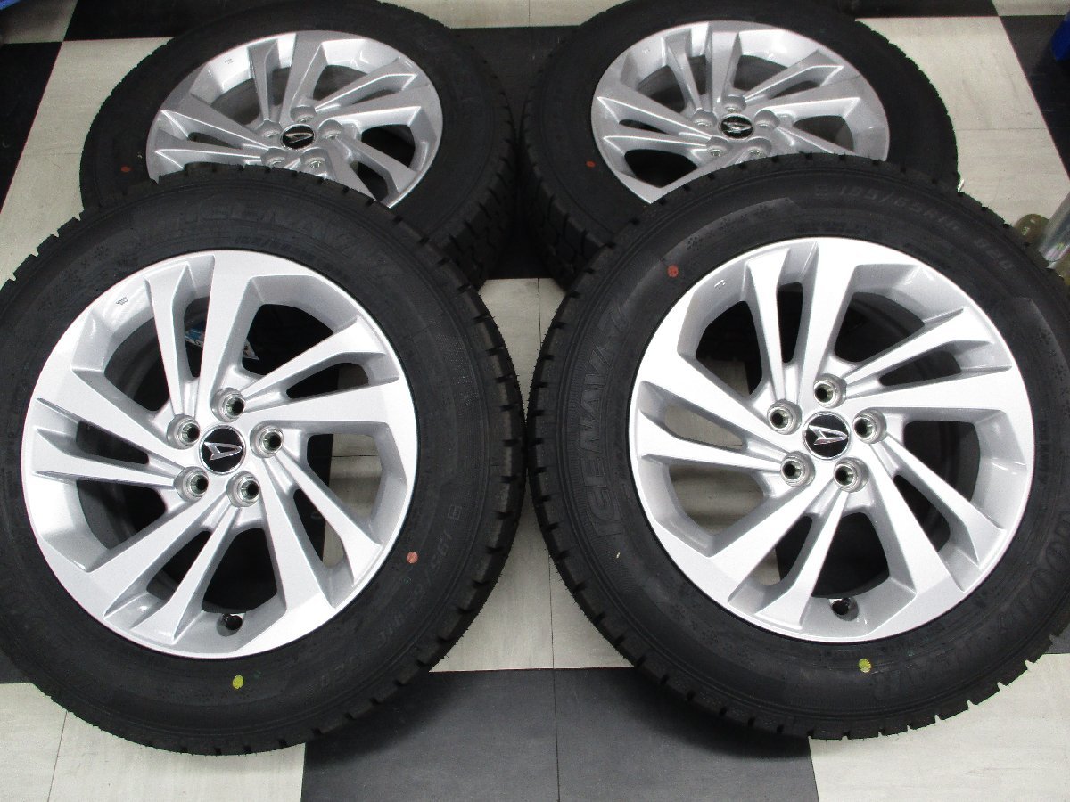 ■ダイハツ　ロッキーハイブリッド純正新車外し■スタッドレス　195/65R16　グッドイヤーナビ7■ライズハイブリッド ダイハツ 純正ホイール ロッキー 195&frasl;60R17 タ*オ様 ライズ&frasl;ロッキー（ハイブリッド）
