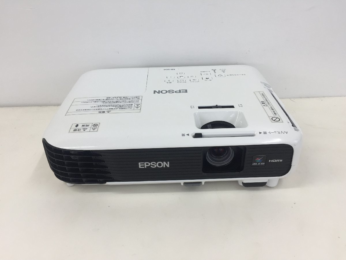 EPSON エプソン LCD プロジェクター EB-S04 ランプ使用時間896H/88H