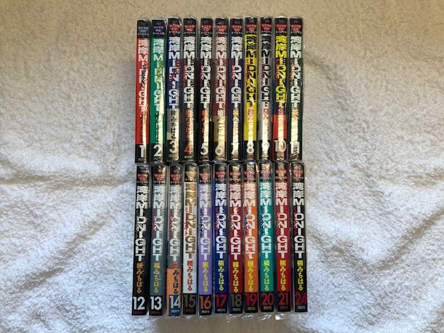 ◇ 湾岸ミッドナイト 初版多数【中古・超美品】〈1～21巻・24巻/22冊 
