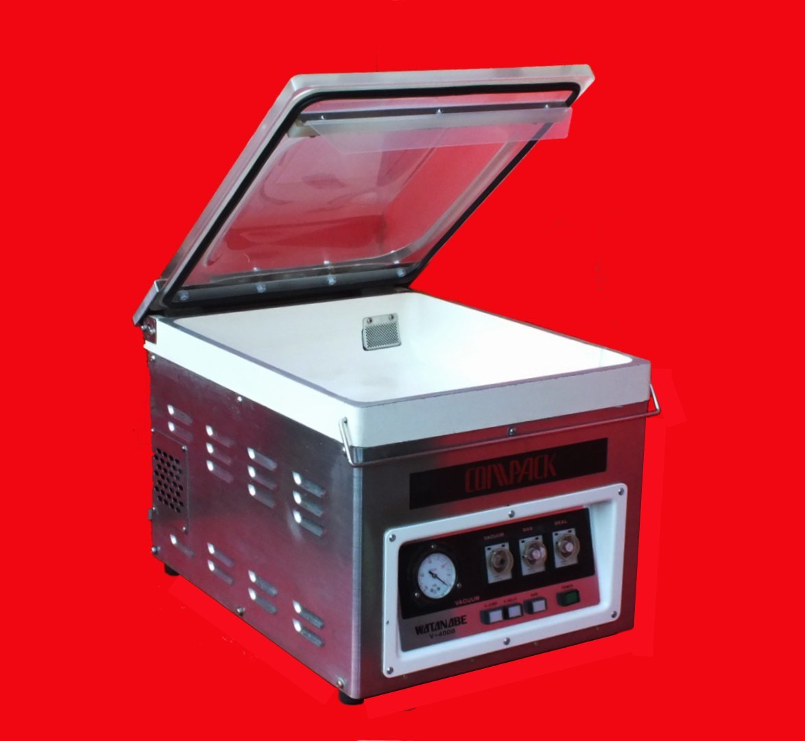 061122 茨城発 WATANABE 真空包装機 COMPACK V-400G 200V 50/60HZ