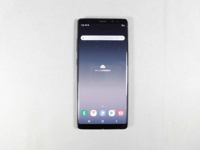Samsung Galaxy Note8 au 本体（simフリー済） SIMフリー』 au Galaxy Note8 SCV37 ミッドナイトブラック SCV37 au
