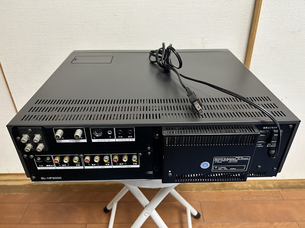 SONY ソニー ベータビデオデッキ SL-HF3000 動作品 美品 ジャンク SL