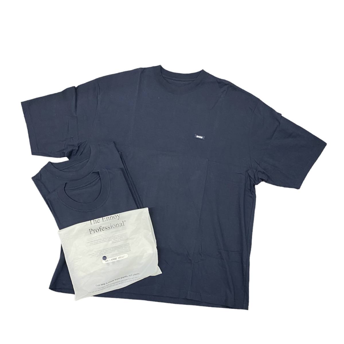 ○ ENNOY 3PACK T-SHIRTS 3パック Tシャツ クルーネック カットソー 