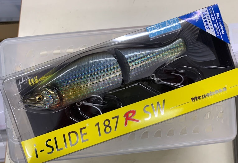 メガバス I-SLIDE 187R SW SINKING FA KONOSHIRO INDICATOR PLAT⁄i