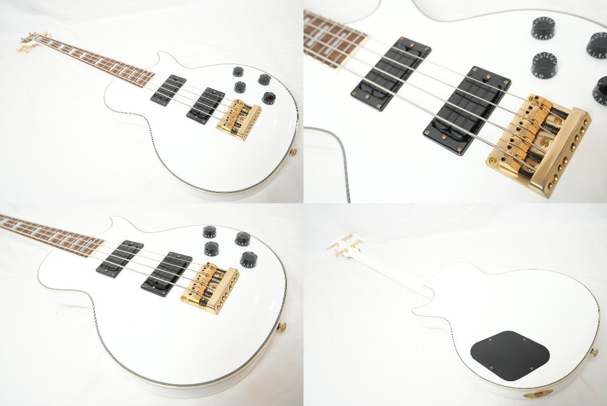 ☆Grass Roots by ESP☆G-LB-52CC WHITE 状態良好 2014年製 レスポール 