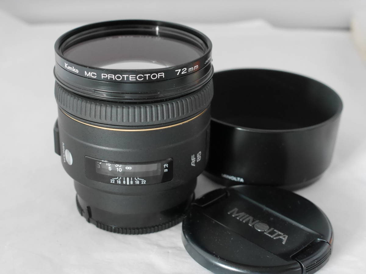 AF 85mm MINOLTA ミノルタ F1.4 公式通販 Minolta | 85mm&frasl;1.4G レンス゛ レンズ ミノルタ８５mmF1.4 : F1.4G(D) f&frasl;1.4 美品