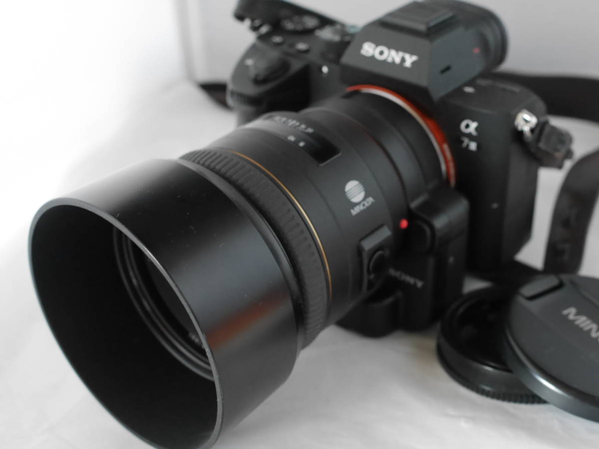 AF 85mm MINOLTA ミノルタ F1.4 公式通販 Minolta | 85mm&frasl;1.4G レンス゛ レンズ ミノルタ８５mmF1.4 : F1.4G(D) f&frasl;1.4 美品