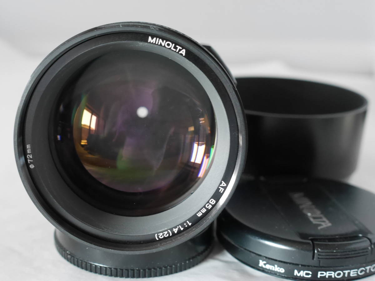 AF 85mm MINOLTA ミノルタ F1.4 公式通販 Minolta | 85mm&frasl;1.4G レンス゛ レンズ ミノルタ８５mmF1.4 : F1.4G(D) f&frasl;1.4 美品