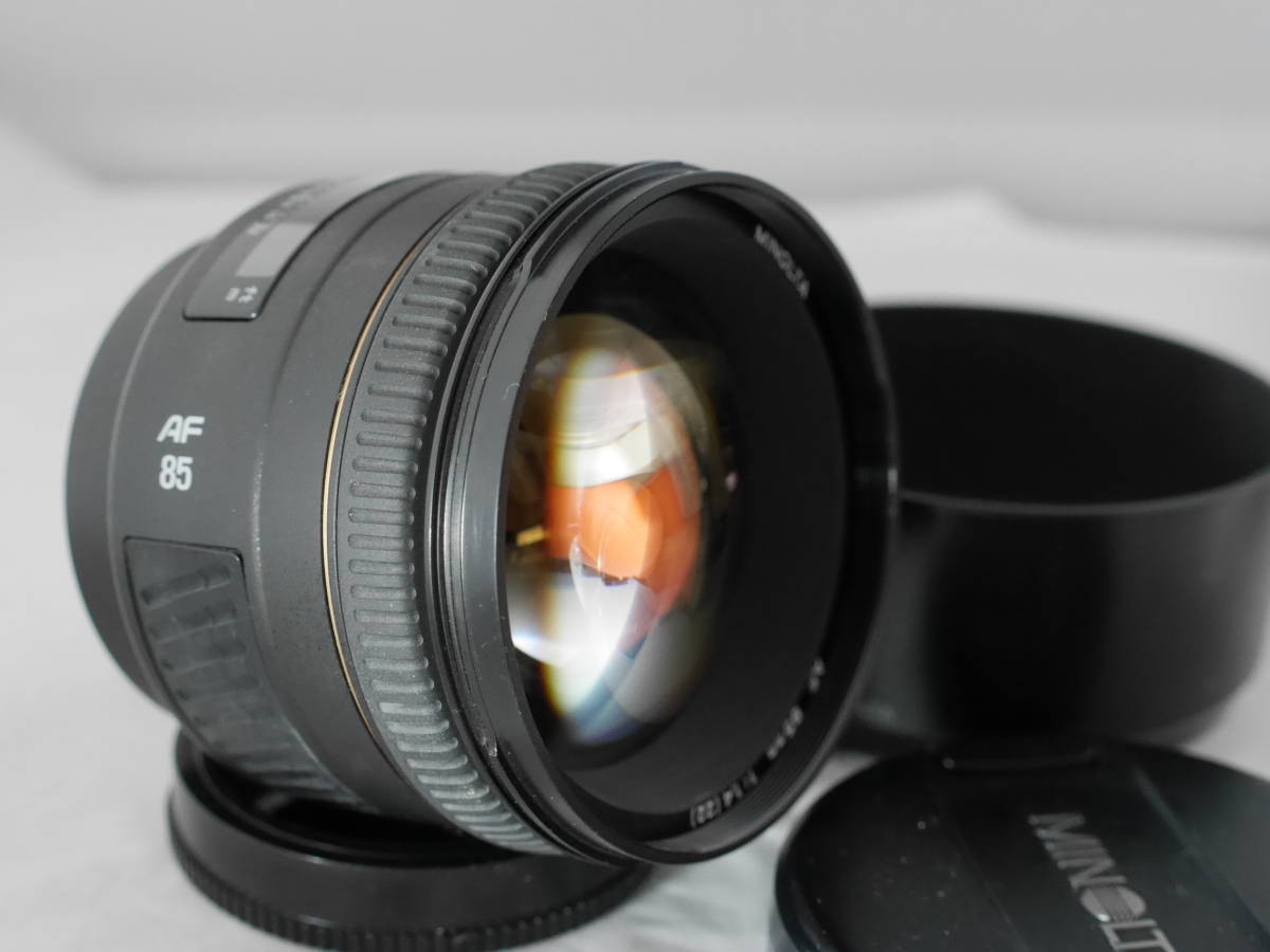 AF 85mm MINOLTA ミノルタ F1.4 公式通販 Minolta | 85mm&frasl;1.4G レンス゛ レンズ ミノルタ８５mmF1.4 : F1.4G(D) f&frasl;1.4 美品